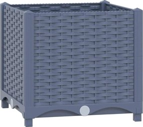 vidaXL Ζαρντινιέρα 40 x 40 x 38 εκ. από Πολυπροπυλένιο