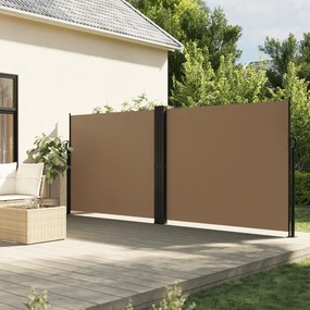 vidaXL Σκίαστρο Πλαϊνό Συρόμενο Taupe 180 x 600 εκ.