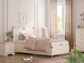 Παιδικό κρεβάτι ημίδιπλο με αποθηκευτικό χώρο FLORA FL-1706 100x200εκ. Cilek