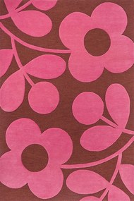 Χαλί Sprig Stem 063900 Paprika Red-Pink Orla Kiely 120X180cm