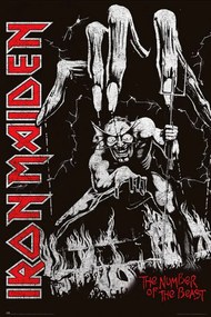 Αφίσα Iron Maiden - Number of Beast, (61 x 91.5 cm)