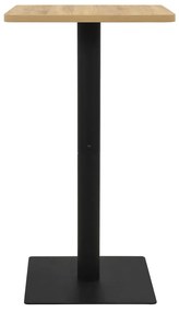 vidaXL Τραπέζι Bistro Χρώμα Δρυός 60 x 60 x 107 εκ.