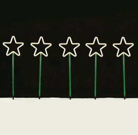 Διακοσμητικά επιδαπέδια φωτιζόμενα αστέρια 400 WW Led