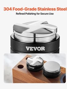 VEVOR 58mm Coffee Distributor 2-in-1 Adjustable Espresso Distributor for Home