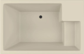 Acrilan Tango Veloure Beige - Μπανιέρα Υδρομασάζ 185x120 εκ - Maxxcoat, Αερομασάζ