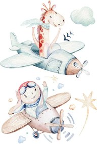 Airplanes αυτοκόλλητα τοίχου XL (18313)