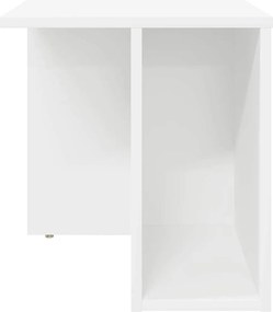 vidaXL End Table Λευκό 37 x 32 x 40 εκ Επεξεργασμένο ξύλο