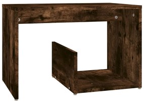 vidaXL Βοηθητικό Τραπέζι Καπνιστή Δρυς 59x36x38 εκ. Επεξεργασμένο Ξύλο