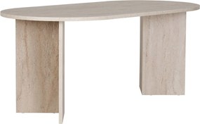 Dining Table Sablin - Travertine Travertine
