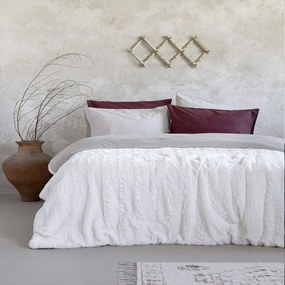 Κουβερτοπάπλωμα Velure Cream Nima Υπέρδιπλo 220x240cm Πολυέστερ