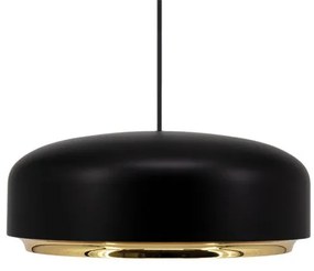 Κρεμαστό Φωτιστικό Οροφής LED 21W Φ40cm Hazel Umage -2440-Μαύρο-Χρυσό 2440