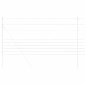 vidaXL Περίφραξη αγρού Ασημί 25 x 1,2 μ Γαλβανισμένος χάλυβας