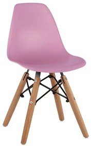 ΚΑΡΕΚΛΑ TWIST KID ΤΜΧ.HM8453.05 ΞΥΛΙΝΑ ΠΟΔΙΑ & ΚΑΘΙΣΜΑ ΡΟΖ PP 30,5Χ33Χ59 ΕΚ