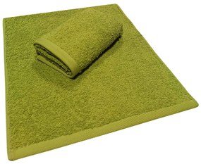Πετσέτα Βαμβακερή Χειρός 30x50εκ. Green Komvos Home 7001419-22