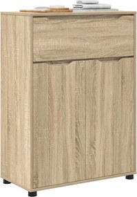 vidaXL Ντουλάπι Μπάνιου με συρτάρι Δρύς Sonoma 72,5 x 36,5 x 100 εκ