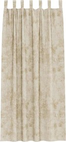 vidaXL Βελούδινες Κουρτίνες 2 τμχ. Κρεμ 245 x 140 εκ. Βελούδο