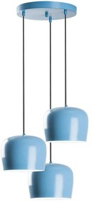 Φωτιστικό Οροφής Yozgat 892OPV2100 Φ45x114cm 3xE27 40W Light Blue Opviq
