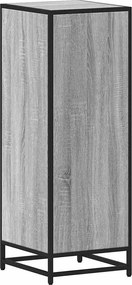 vidaXL Ντουλάπι μπάνιου Γκρι Sonoma 35x37,5x100 cm