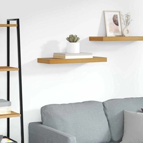 vidaXL Ράφι Τοίχου Επιτοίχιο Καφέ 50 x 23 x 4 εκ. Επεξεργασμένο ξύλο