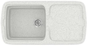 Sanitec Classic 306 Granite White Νεροχύτης