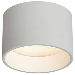 Φωτιστικό Οροφής-Πλαφονιέρα VK/02169/CE/W/W/110 Φ11,5x7,5cm 10W LED 3000K White VKLed Aluminium