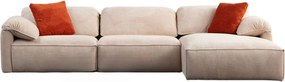 Corner Sofa Flamingo Corner 5 (L1+O1+Chlr) Cream