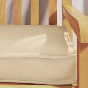 vidaXL Σετ Μαξιλαριών Πάγου 2 pcs Μπεζ 180 x 40 x 8 εκ.
