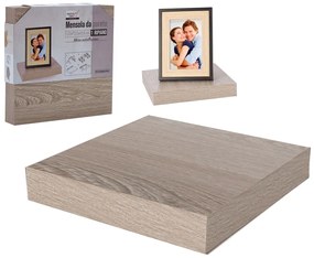 Ράφι Τοίχου Φυσικό Μελαμίνη 23x23.5x3.8cm-06510363
