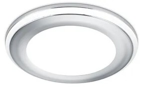 Χωνευτό Σποτ Φωτιστικό Οροφής LED 5W Εφέ Aura Trio Lighting-652310106-Χρώμιο 652310106