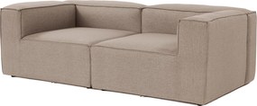 2-Seat Sofa Fora 2 Seater - Brown Brown