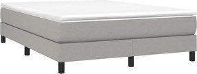 vidaXL Κρεβάτι Boxspring με Στρώμα Αν. Πράσινο 160x200εκ Υφασμάτινο