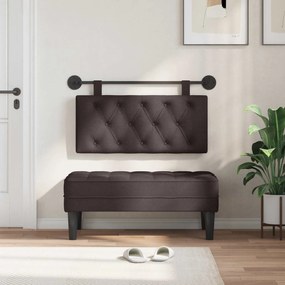 vidaXL Κρεμαστό Κεφαλάρι Σκούρο Καφέ ύφασμα