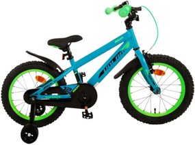 Rocky 16 Inch 25 cm Boys Coaster Brake TurquoiseVolare