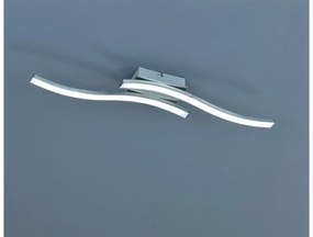 Πλαφονιέρα Φωτιστικό Οροφής 2xLED 5W 3000Κ Route Trio Lighting-R62472107-Νίκελ Ματ R62472107
