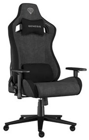 Genesis Nitro 660 Υφασμάτινη Καρέκλα Gaming με Ρυθμιζόμενα Μπράτσα Γκρι