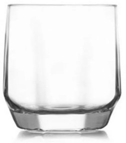 Ποτήρι Κρασιού Diamond (Σετ 3Τμχ) LVDIA0521A 215ml Clear Lav Γυαλί