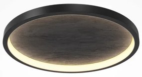 Πλαφονιέρα Φωτιστικό Οροφής LED 40W Μαύρο Φυσική Γκρι Πέτρα Orign MOD311CL-L40B3K Maytoni-MOD311CL-L40B3K-Μαύρο MOD311CL-L40B3K