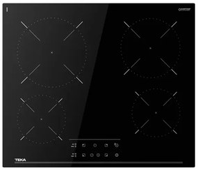 Teka TBC 64010 TTC Κεραμική Εστία Αυτόνομη με Λειτουργία Κλειδώματος 56x49εκ.