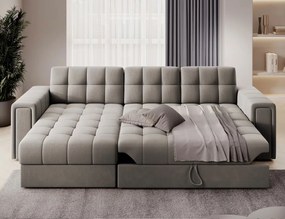 Γωνιακός καναπές Blenvi-Gkri Anoixto