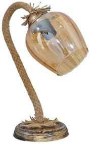 Επιτραπέζιο Φωτιστικό - Πορτατίφ SP-21/98PR ROPE Heronia-09-0096-Μπρονζέ 09-0096