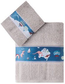 Παιδικές Πετσέτες (Σετ 2τμχ) Kentia Loft Titus 400gsm