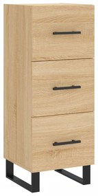 vidaXL Ντουλάπι Sonoma Δρυς 34,5x34x90 εκ. από Επεξεργασμένο Ξύλο