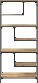 vidaXL Βιβλιοθήκη 6 επιπέδων 81 x 36 x 176 εκ Επεξεργασμένο ξύλο
