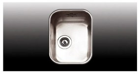 Apell 8430 Ανοξείδωτος Λείος Υποκαθήμενος Νεροχύτης Με 1 Γούρνα 32x42 cm
