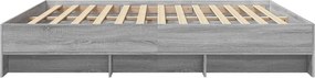 vidaXL Πλαίσιο κρεβατιού χωρίς στρώμα 180x200 εκ. Επεξεργασμένο Ξύλο