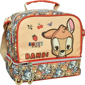 Ισοθερμική Τσάντα Φαγητού (20x15x21) Gim Animals Bambi