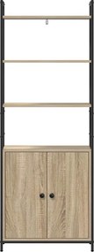 vidaXL Βιβλιοθήκη 6 επιπέδων 60 x 24 x 161 εκ Επεξεργασμένο Ξύλο