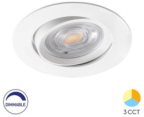 Φωτιστικό Σποτ Braytron BD02-60780 Λευκό (White) CCT3
