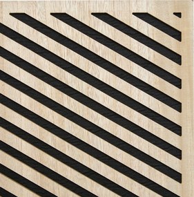 3D Πάνελ Τοίχου Ξύλινο (58x58) A-S Eileen Chevrons 215586
