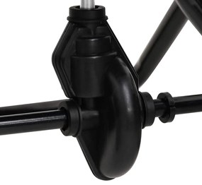 vidaXL Διανομέας Αλατιού Ώθησης 15 L 80 x 46 x 75 εκ. από PVC/Ατσάλι